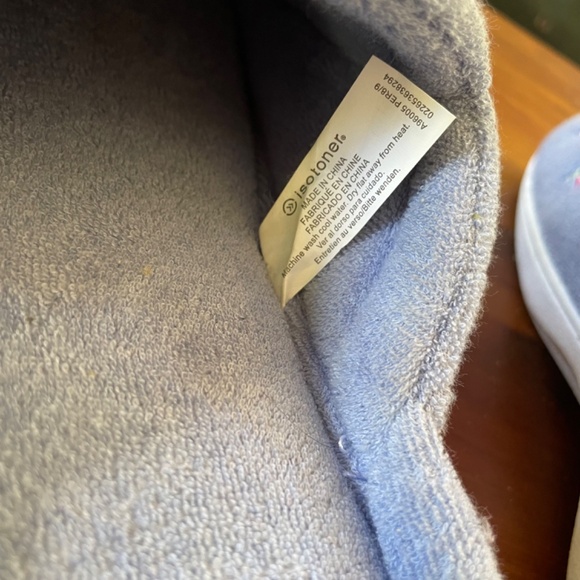 Women's Secret Sole Embroidered Clog Slippers 8.5-9 - Picture 3 of 9